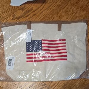 Maurices Canvas Tote with Star Pattern